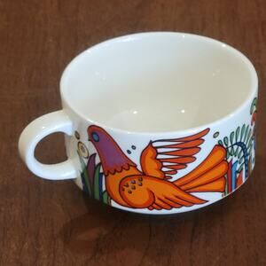 Vintage Villeroy & Boch Acapulco pattern cup in the Milano shape